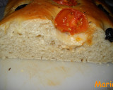 Foto del paso 6 de la receta: Focaccia con aceitunas negras y tomatitos cherry