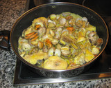 Foto del paso 3 de la receta: Merluza gambas y mejillones