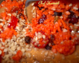 Foto del paso 6 de la receta: Cake integral orgánico de zanahoria y almendras con frutas