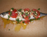 Foto del paso 3 de la receta: Estornino en papillote (microondas)