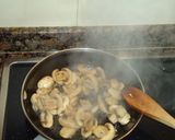 Foto del paso 1 de la receta: Champiñones salteados con jamón