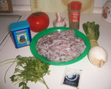Foto del paso 1 de la receta: Puntillitas negras (chipirones)