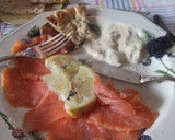 Foto del paso 1 de la receta: Salmón sueco con huevas y salsa de mostaza