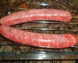 Foto del paso 1 de la receta: Judias de la granja con butifarra asada