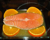 Foto del paso 1 de la receta: Salmón con mermelada de calamondin y nueces