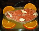 Foto del paso 2 de la receta: Salmón con mermelada de calamondin y nueces