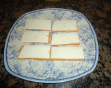 Foto del paso 1 de la receta: Canapés de salmón, mozzarella y mermelada de tomate
