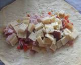 Foto del paso 1 de la receta Calzone de jamones y queso 

