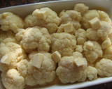 Foto del paso 3 de la receta: Coliflor gratinada con crema de huevo