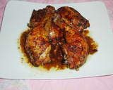Foto del paso 7 de la receta: Pollo asado al vino tinto
