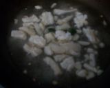 Foto del paso 1 de la receta Frito de calabacin con bacalao y gambas.