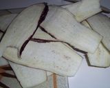 Foto del paso 1 de la receta: Cien hojas de berenjena, jamón y queso