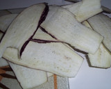 Foto del paso 1 de la receta: Cien hojas de berenjena, jamón y queso