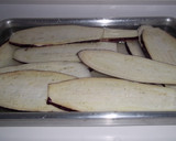 Foto del paso 3 de la receta: Cien hojas de berenjena, jamón y queso