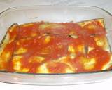 Foto del paso 11 de la receta Cien hojas de berenjena, jamón y queso