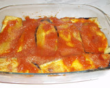 Foto del paso 12 de la receta: Cien hojas de berenjena, jamón y queso