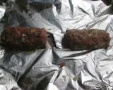 Foto del paso 6 de la receta: Cañoncitos de picada rellenos de chistorra y queso.