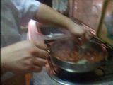 Chorizos a la sidra