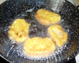 Foto del paso 4 de la receta: Torrijas de naranjas rellenas de flan