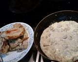 Foto del paso 3 de la receta: Pollo con crema de champiñones