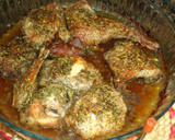 Foto del paso 3 de la receta: Conejo al horno en salsa de vino tinto