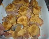 Foto del paso 5 de la receta: Solomillo de cerdo gratinado con alioli de sobrasada