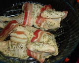 Foto del paso 1 de la receta: Picantones asados con crujiente de panceta
