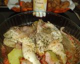 Foto del paso 3 de la receta: Picantones asados con crujiente de panceta