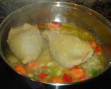 Foto del paso 7 de la receta: Calamares rellenos de rape y langostinos
