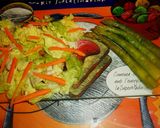 Foto del paso 2 de la receta: Ensalada con espárragos trigueros y mozzarella