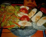 Foto del paso 7 de la receta: Ensalada con espárragos trigueros y mozzarella