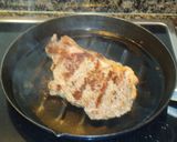 Foto del paso 1 de la receta: Entrecot de buey con salsa de queso y pimienta verde