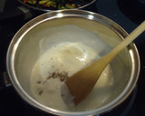 Foto del paso 2 de la receta: Entrecot de buey con salsa de queso y pimienta verde
