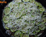 Foto del paso 3 de la receta: Pizza con jamón y calabacín