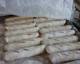Foto del paso 8 de la receta: Salchichas envueltas en masa de pan