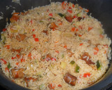 Foto del paso 6 de la receta: Arroz a la griega con huevo frito