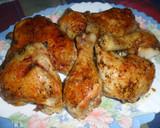 Foto del paso 5 de la receta: Pollo al caramelo y batatas al horno