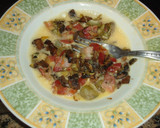 Foto del paso 4 de la receta: Tortilla de alcachofas y champiñones