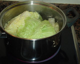 Foto del paso 1 de la receta: Tortilla sin huevo de col y jamón