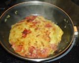 Foto del paso 4 de la receta: Tortilla sin huevo de col y jamón