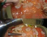 Foto del paso 3 de la receta: Papillote de salmón con langostinos