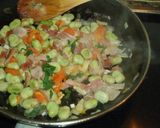 Foto del paso 4 de la receta: Habitas con panceta a la menta