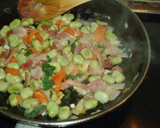 Foto del paso 4 de la receta: Habitas con panceta a la menta