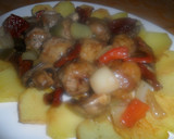 Foto del paso 7 de la receta: Albóndigas al vino con papas a la española