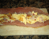 Foto del paso 2 de la receta: Solomillo de cerdo relleno con salsa de champiñones