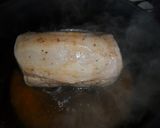 Foto del paso 2 de la receta: Lomo de cerdo relleno de jamón, tomatitos secos y champiñones