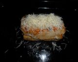 Foto del paso 4 de la receta: Lomo de cerdo relleno de jamón, tomatitos secos y champiñones
