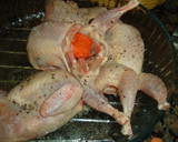 Foto del paso 1 de la receta: Codornices rellenas al vino tinto