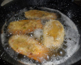Foto del paso 8 de la receta: Berenjenas rellenas, rebozadas, fritas y horneadas