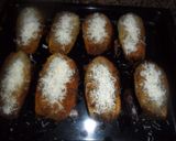 Foto del paso 10 de la receta: Berenjenas rellenas, rebozadas, fritas y horneadas